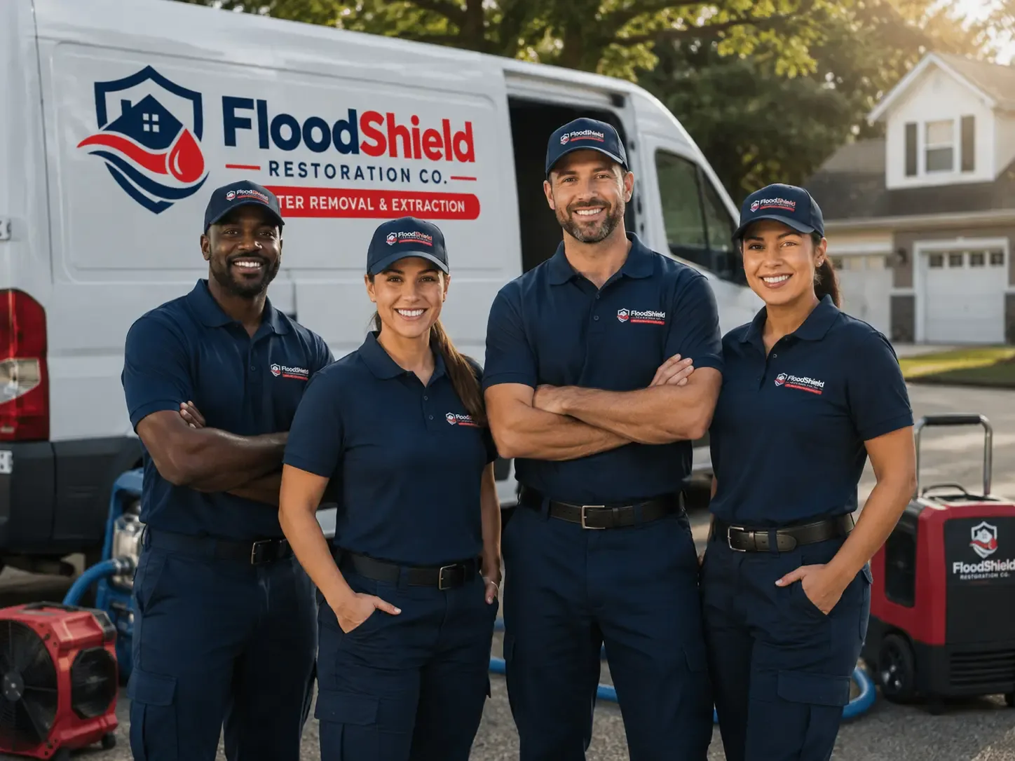 Flood Damage Restoration company in Start, LA